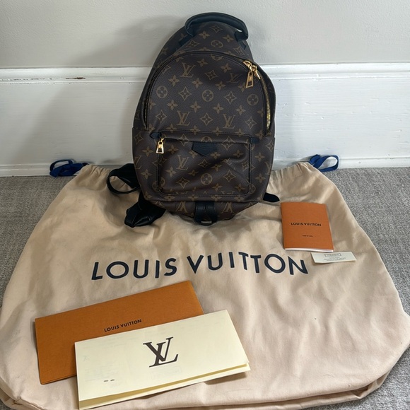 AUTHENTIC LOUIS VUITTON PALM SPRINGS PM BACKPACK w/ RECEIPT - Picture 1 of 15